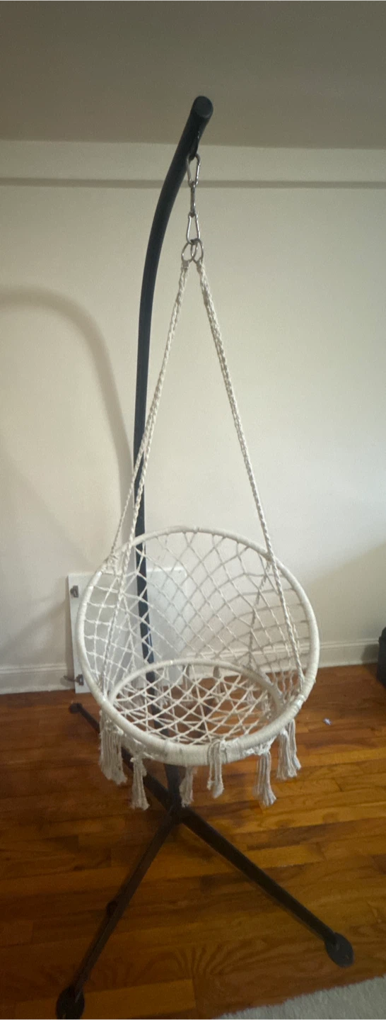 Moving out sale  Hanging Macrame Chair - photo 2