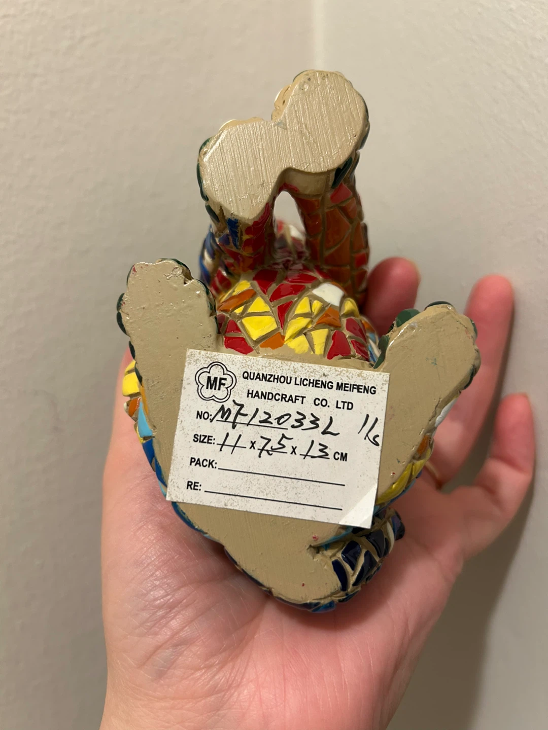 Beautiful Colorful Mosaic Cat Figurine - Brand New with Tags - photo 4