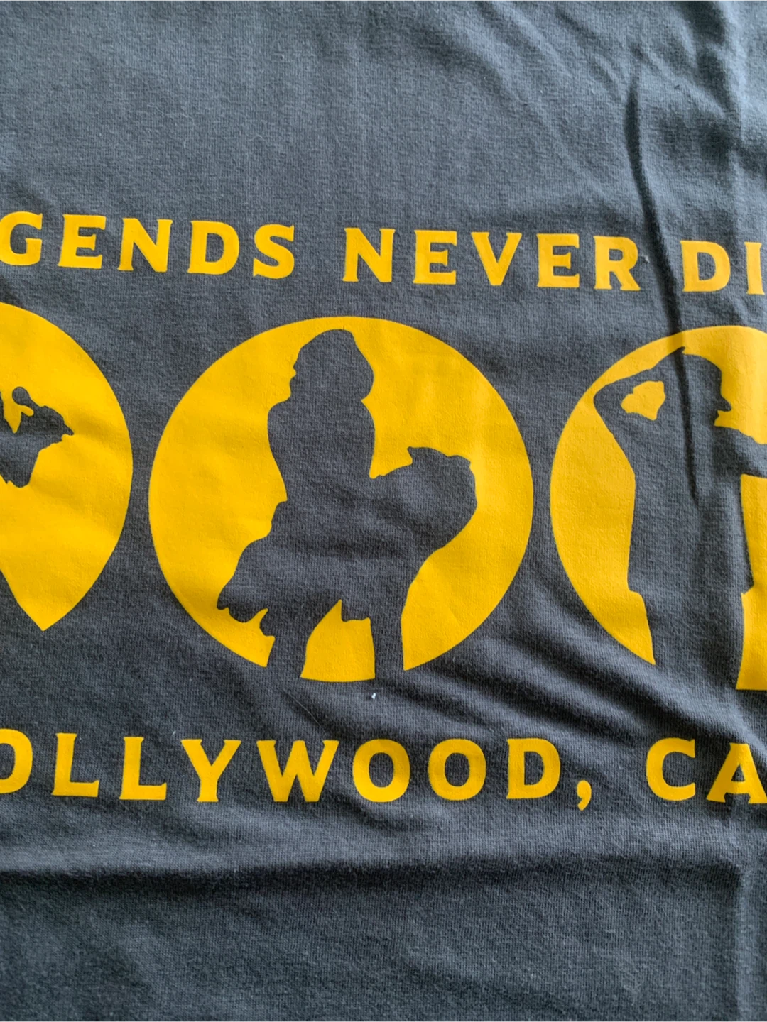 Hollywood CA Legends Never Die T-Shirt - photo 4