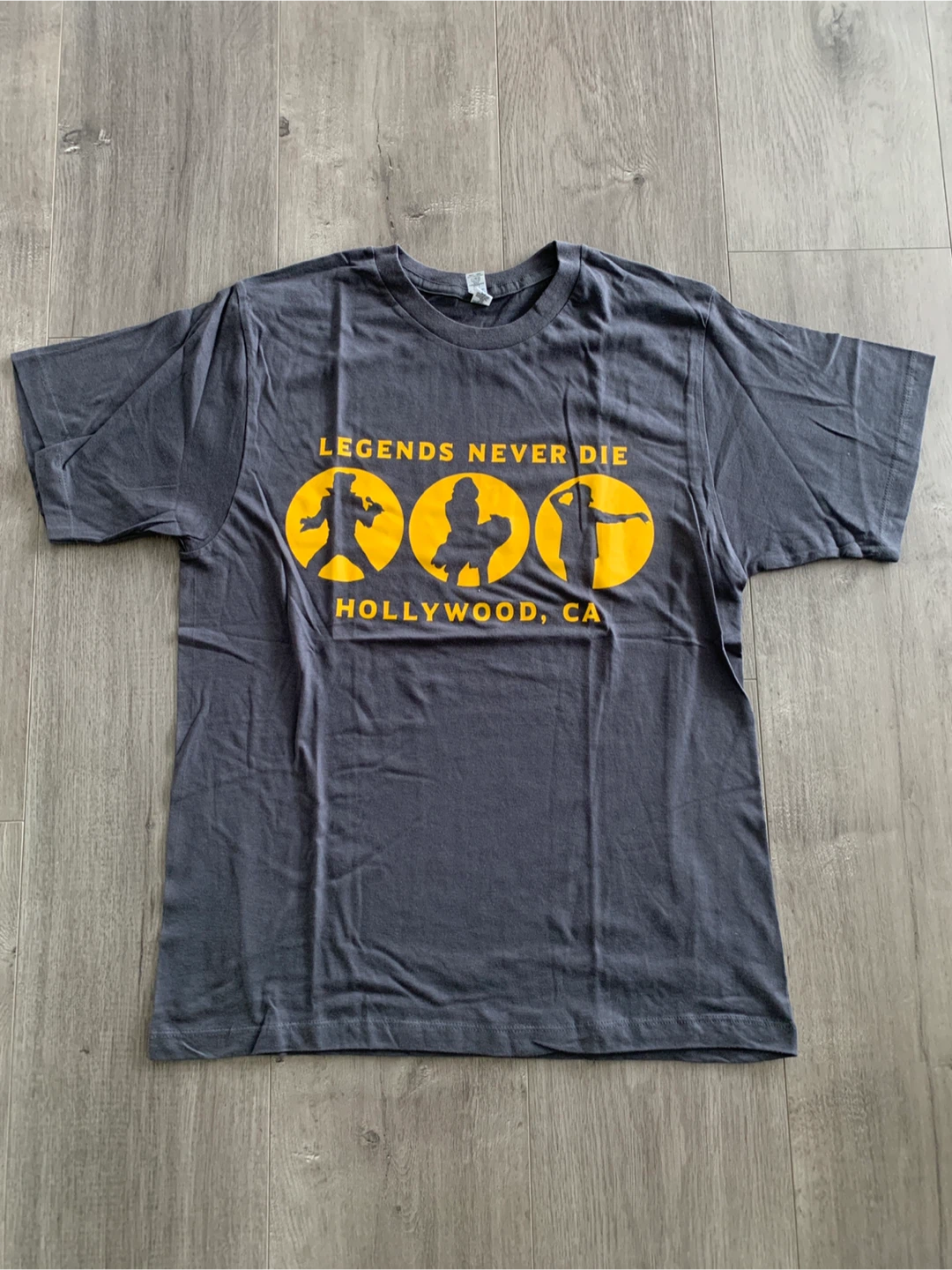 Hollywood CA Legends Never Die T-Shirt