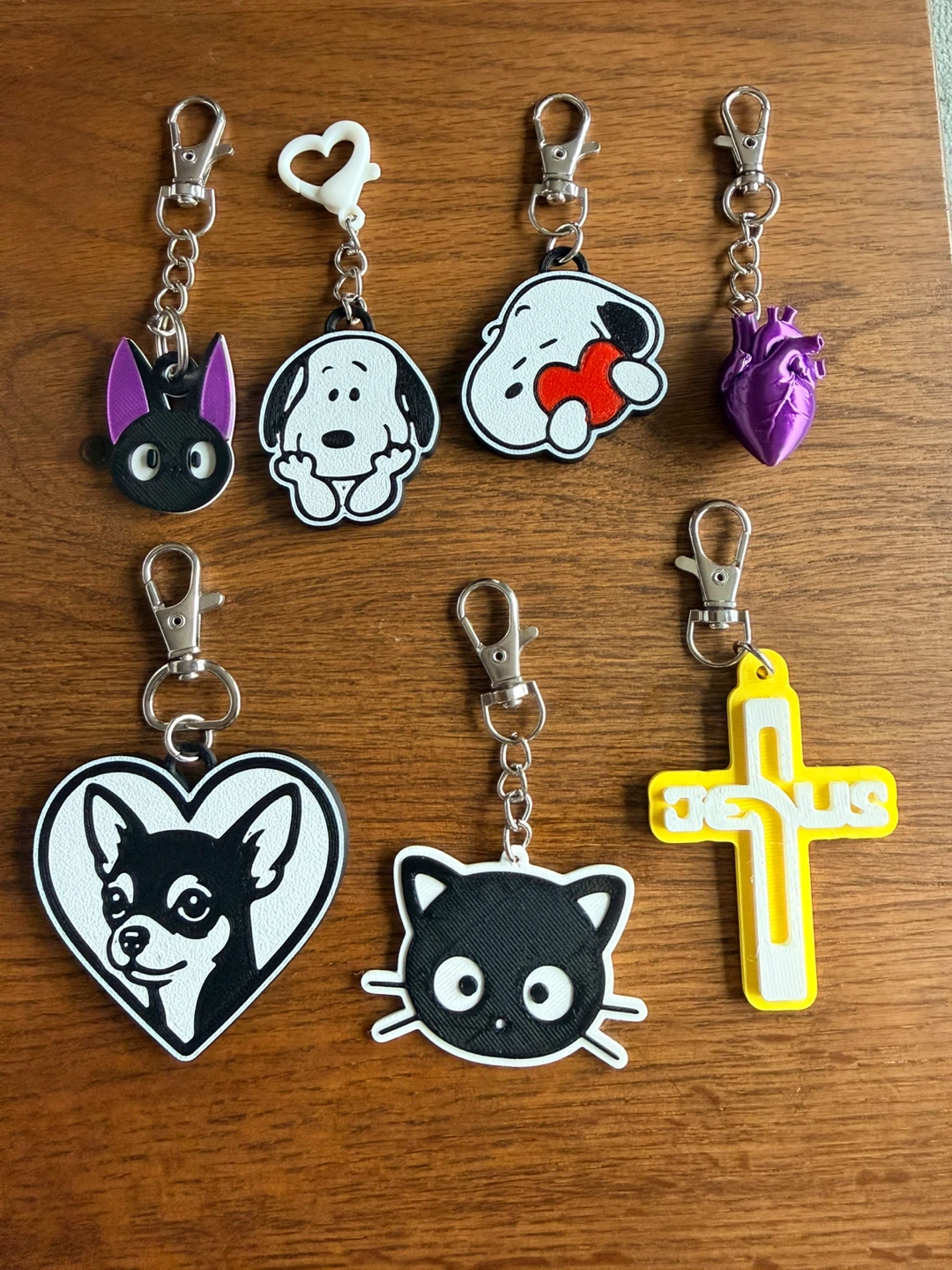 Assorted Character Keychains