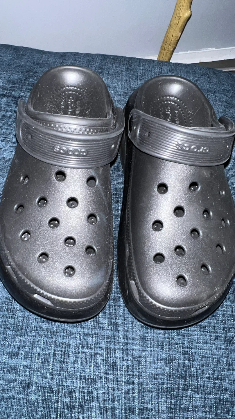 Crocs Classic Platform Clogs Black - photo 3