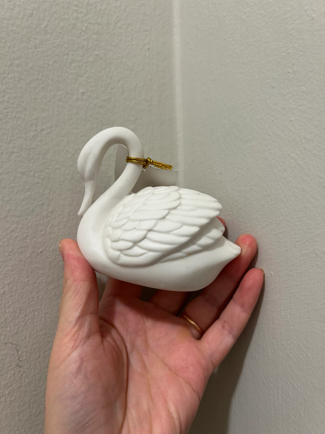 Cute Battery-Operated Swan Decorative Light
