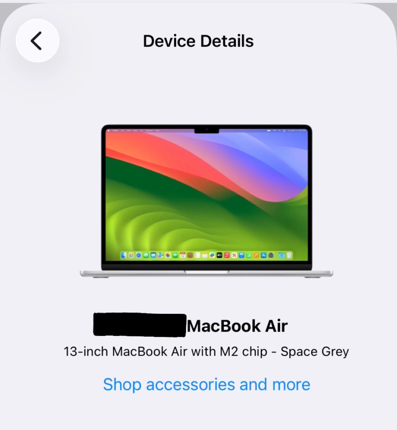 Apple MacBook Air M2 13-inch Space Grey - photo 4