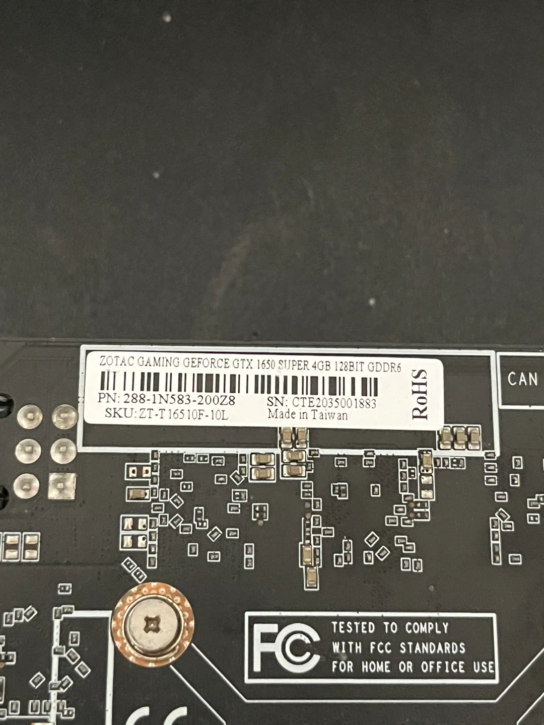 Zotac Gaming GeForce GTX 1650 Super 4GB GDDR6 Graphics Card - photo 3