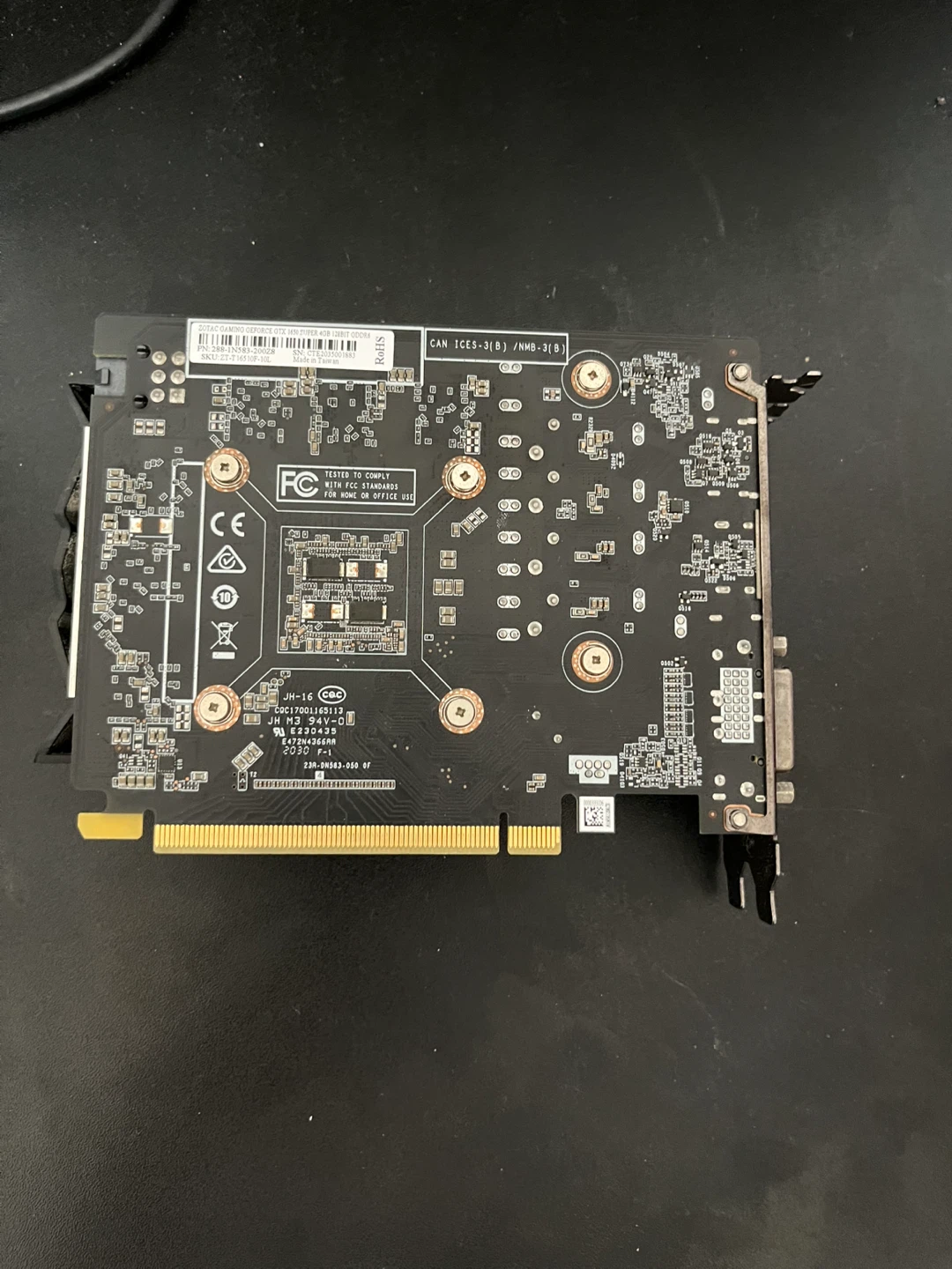 Zotac Gaming GeForce GTX 1650 Super 4GB GDDR6 Graphics Card - photo 2