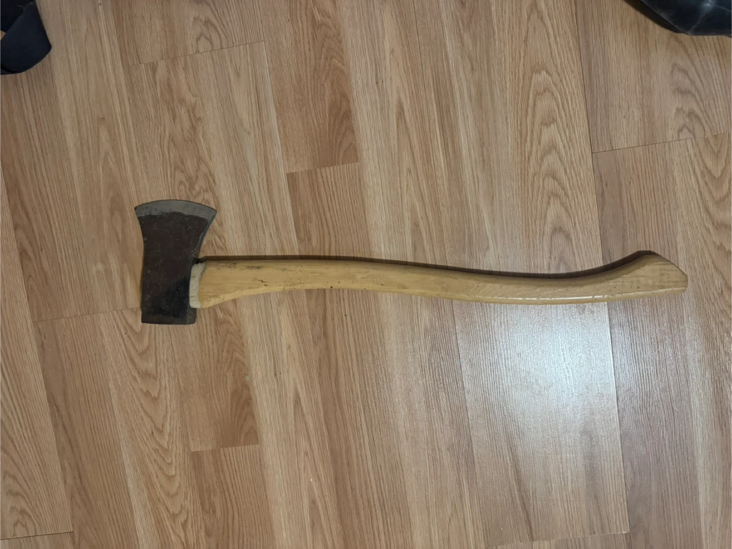Vintage Axe with Wooden Handle
