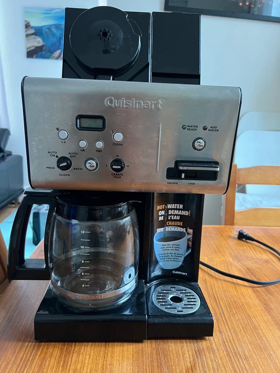 Cuisinart Coffee Maker with Hot Water Dispenser