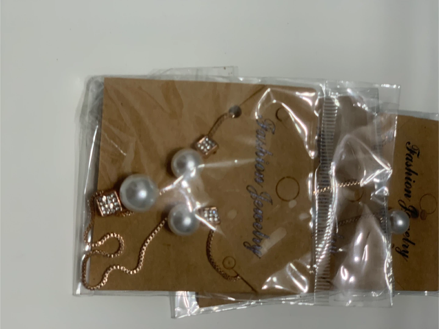 Fashion Jewelry Necklace and Earrings Set - photo 4