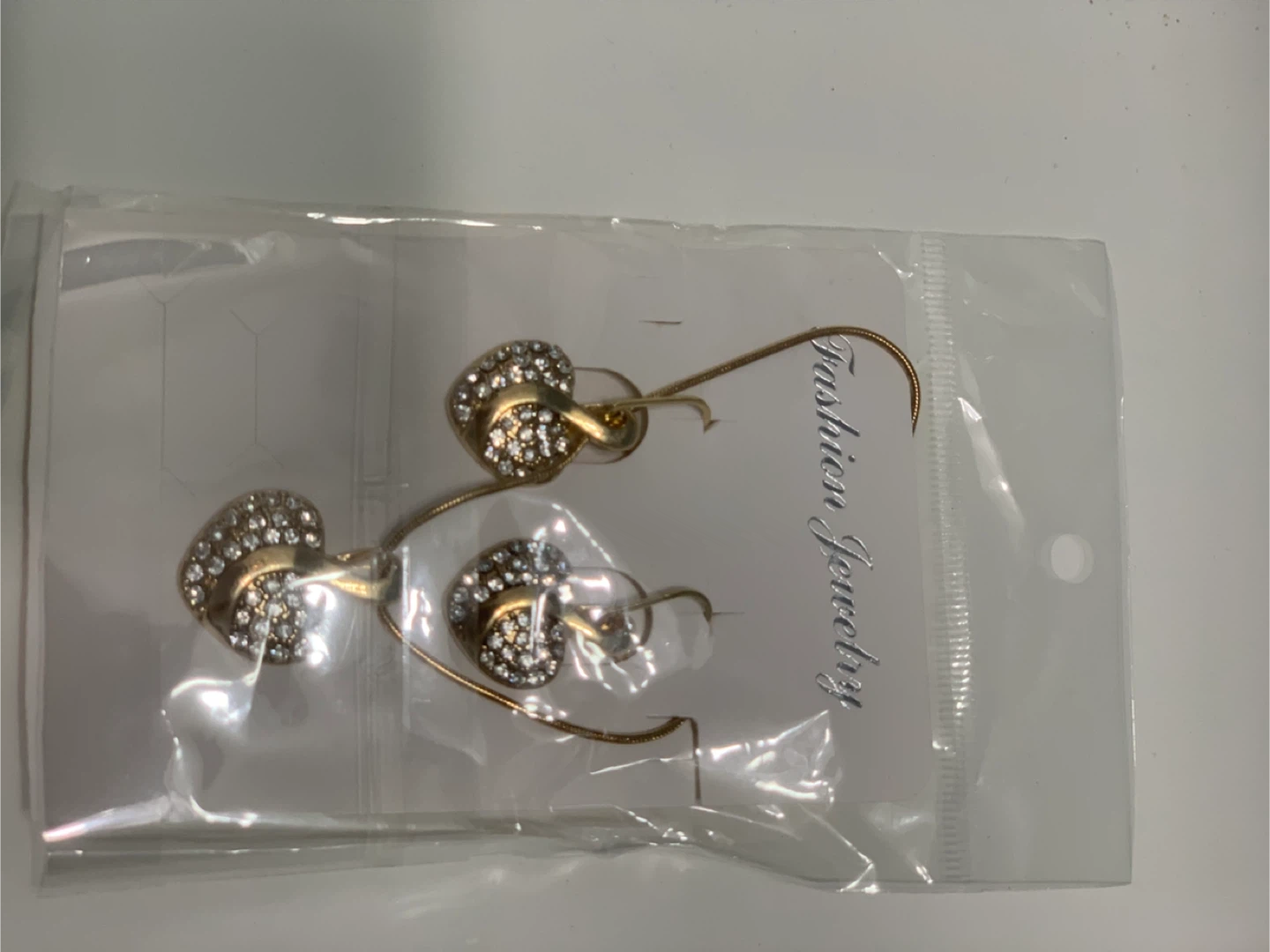 Fashion Jewelry Necklace and Earrings Set - photo 3