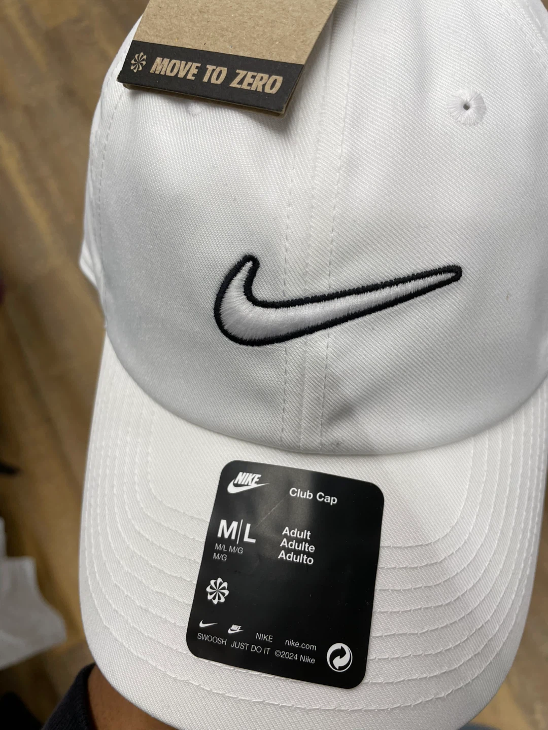 Nike Club Cap M/L White