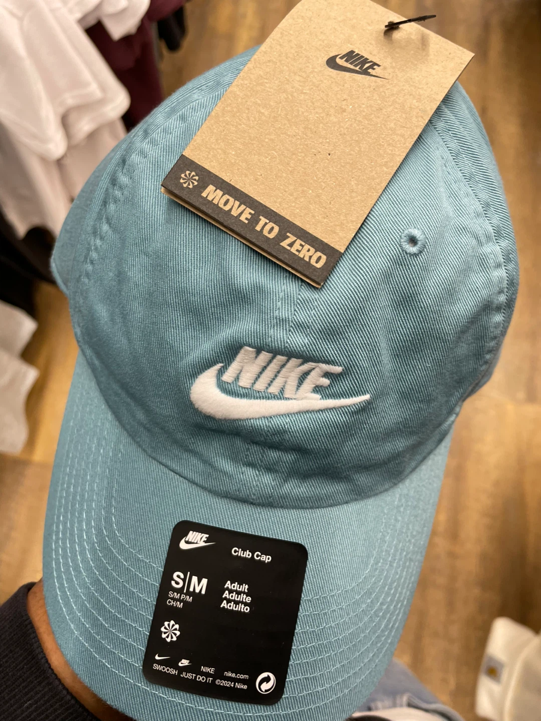 Nike Club Cap S/M Light Blue - photo 2