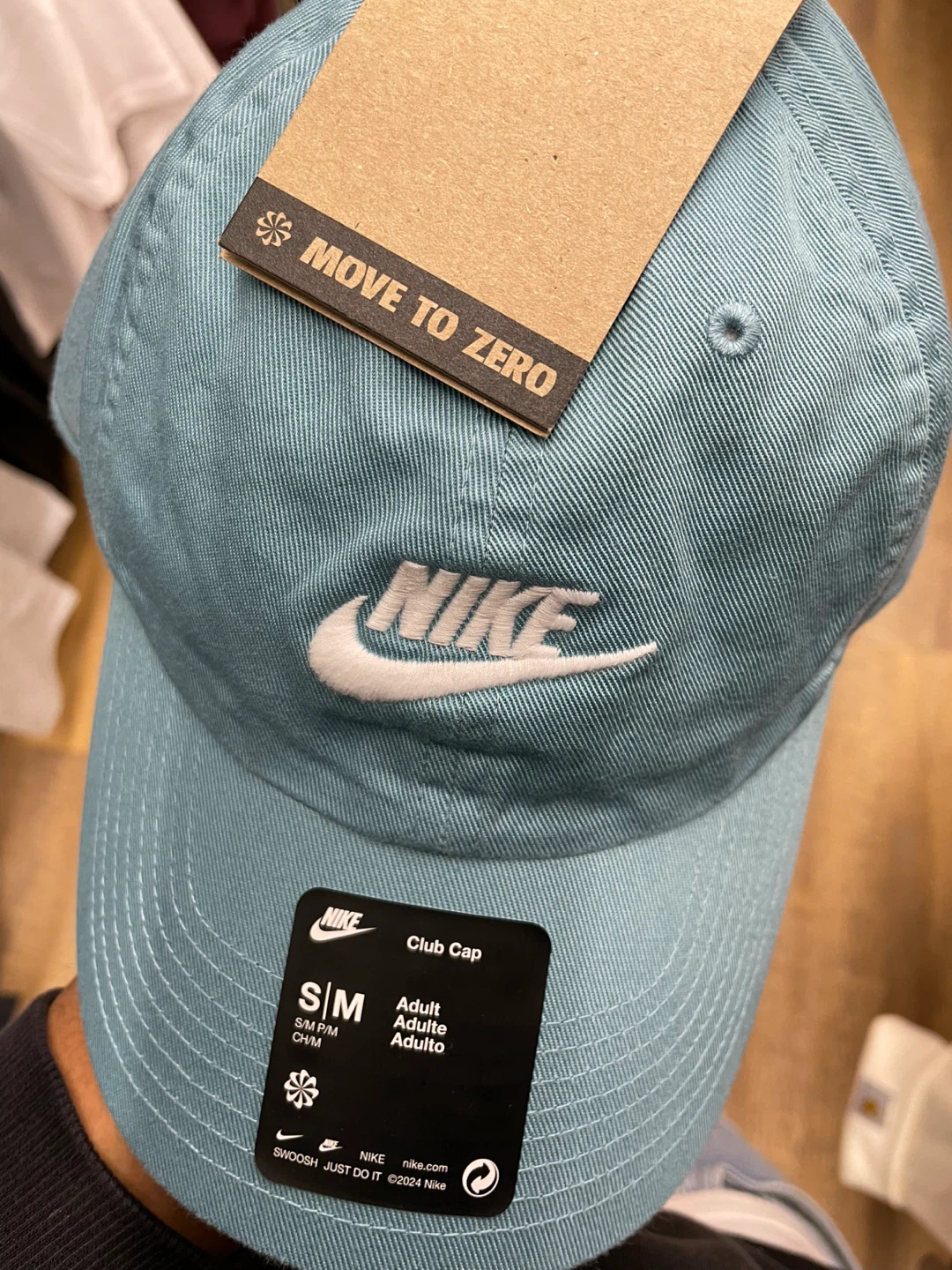 Nike Club Cap S/M Light Blue