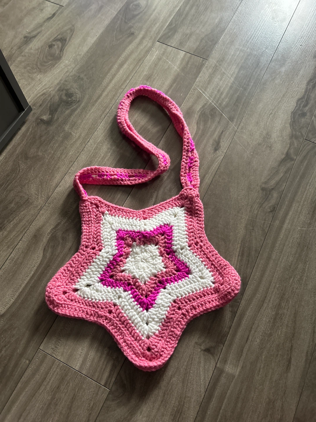 Crocheted Star Bag