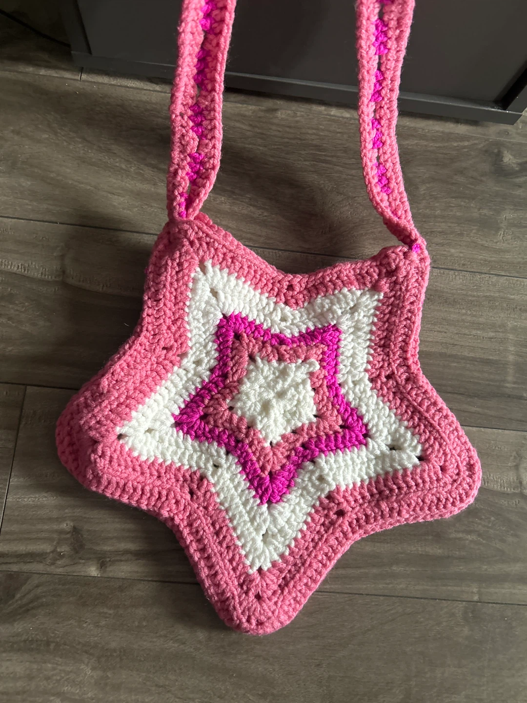 Crocheted Star Bag - photo 2