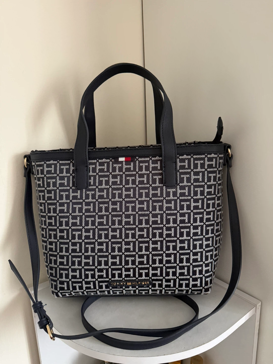 Tommy Hilfiger Monogram Tote Bag