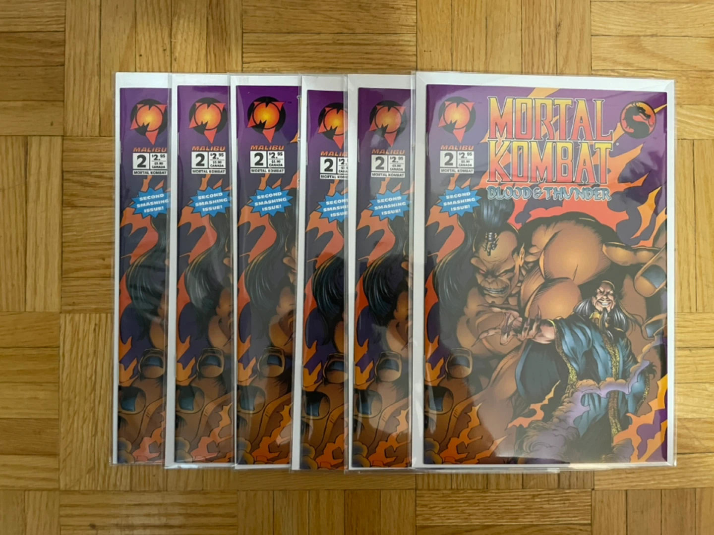 20$ each Mortal Kombat Blood & Thunder