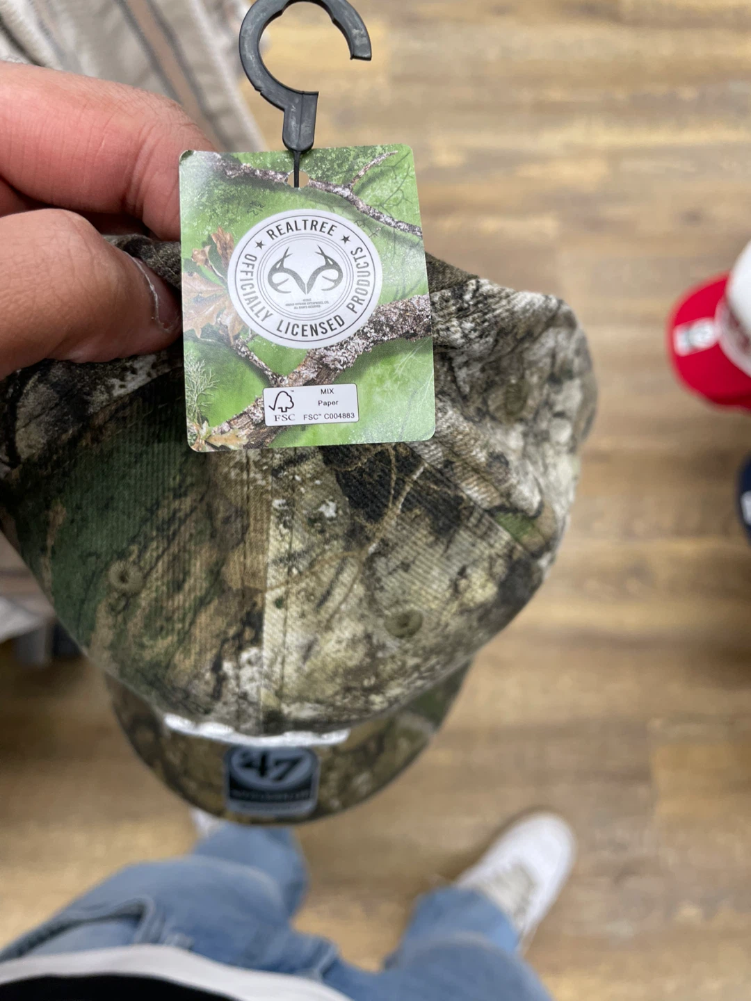 47 Brand Realtree Camo Yankees Cap - photo 2