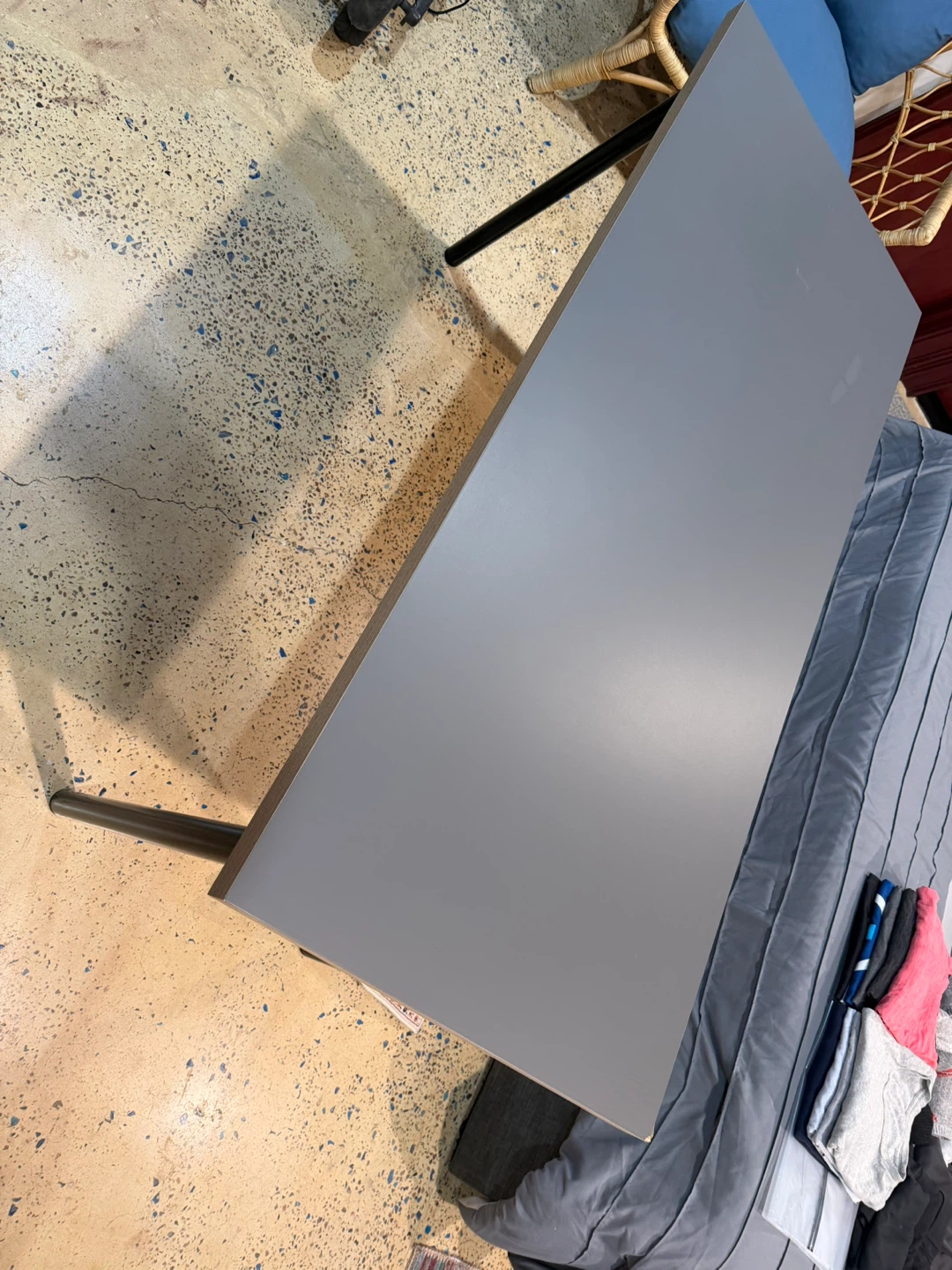 Ikea desk. Two tops