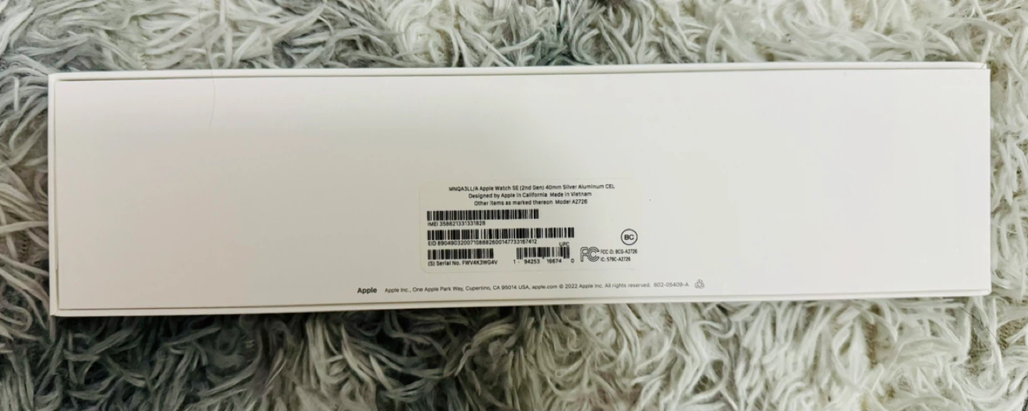Apple Watch SE (2nd Gen) 40mm Silver Aluminum GPS - photo 2