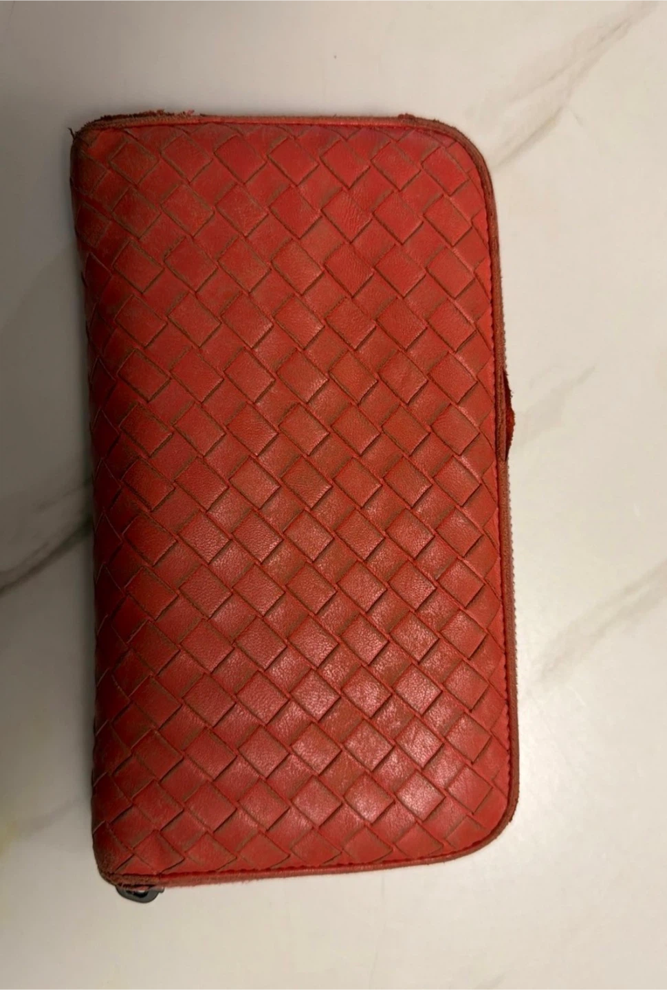 Bottega Veneta Woven Zip Around Wallet - photo 2