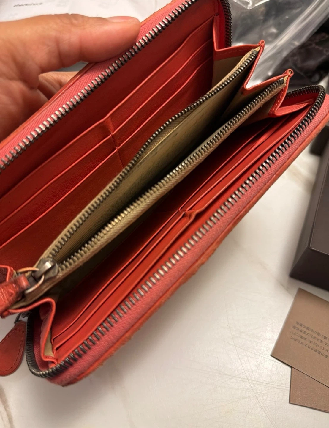 Bottega Veneta Woven Zip Around Wallet - photo 4