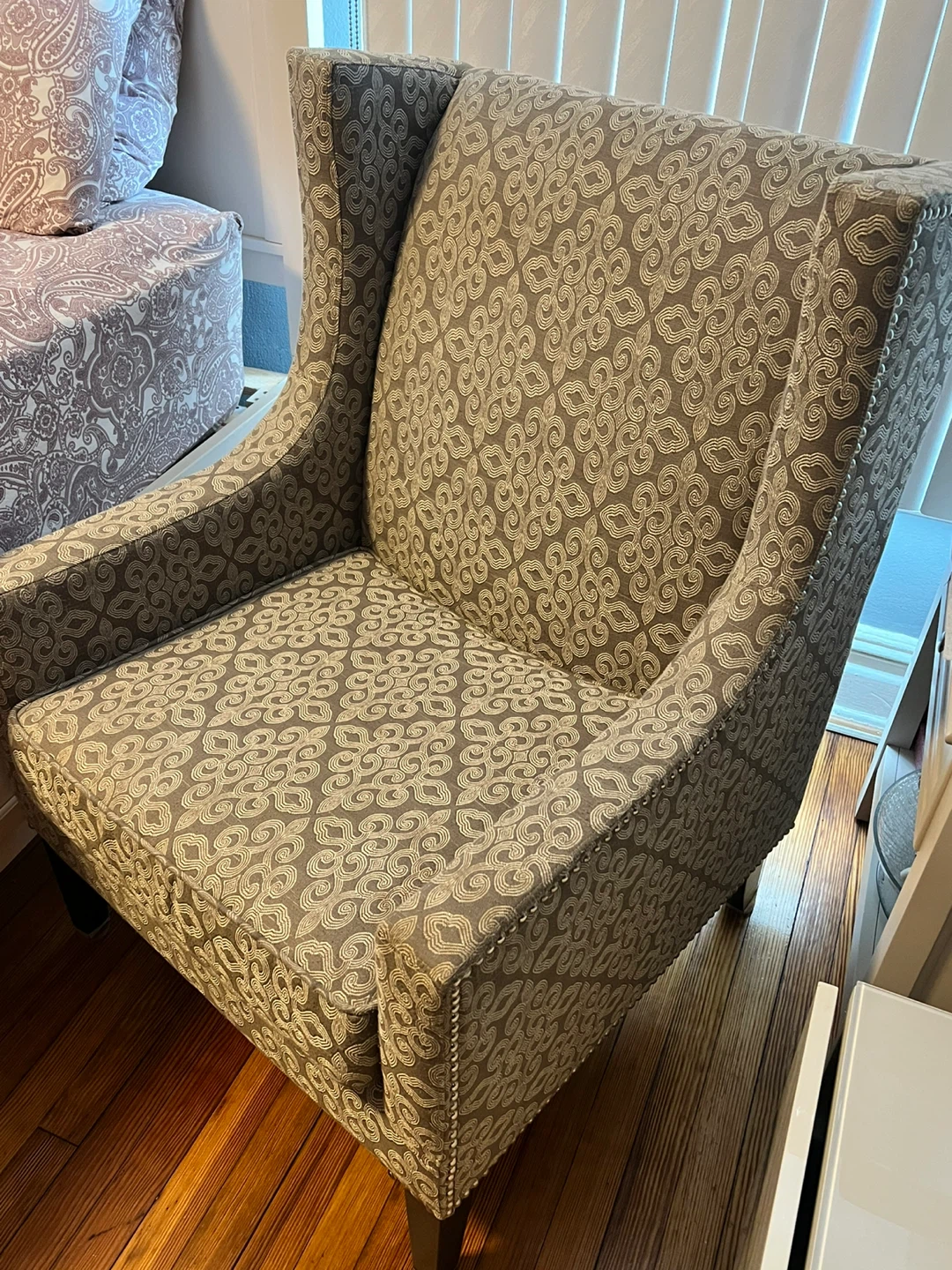 Wingback Accent Chair - photo 2