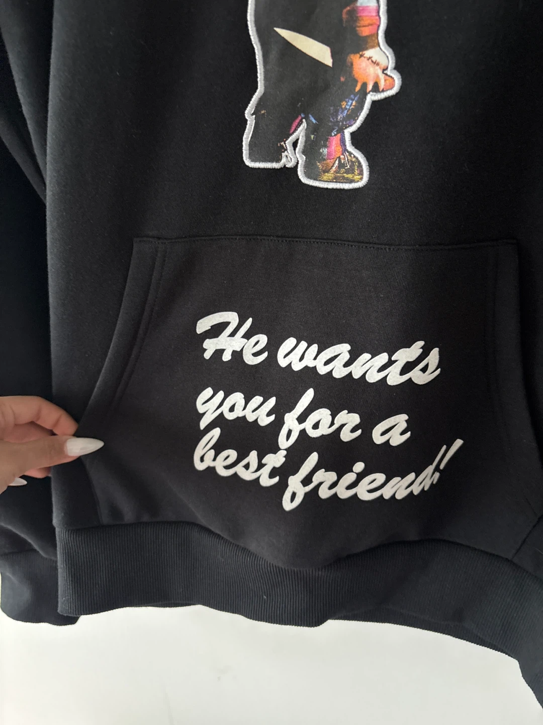 Chucky "He Wants You For A Best Friend" Hoodie - photo 2