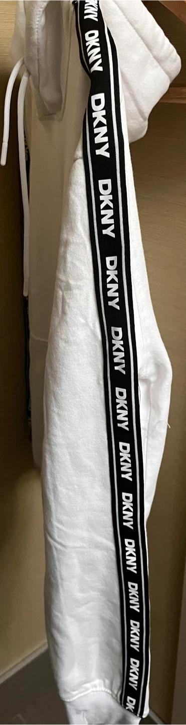DKNY White Hoodie - Size Medium-Brand New - photo 2