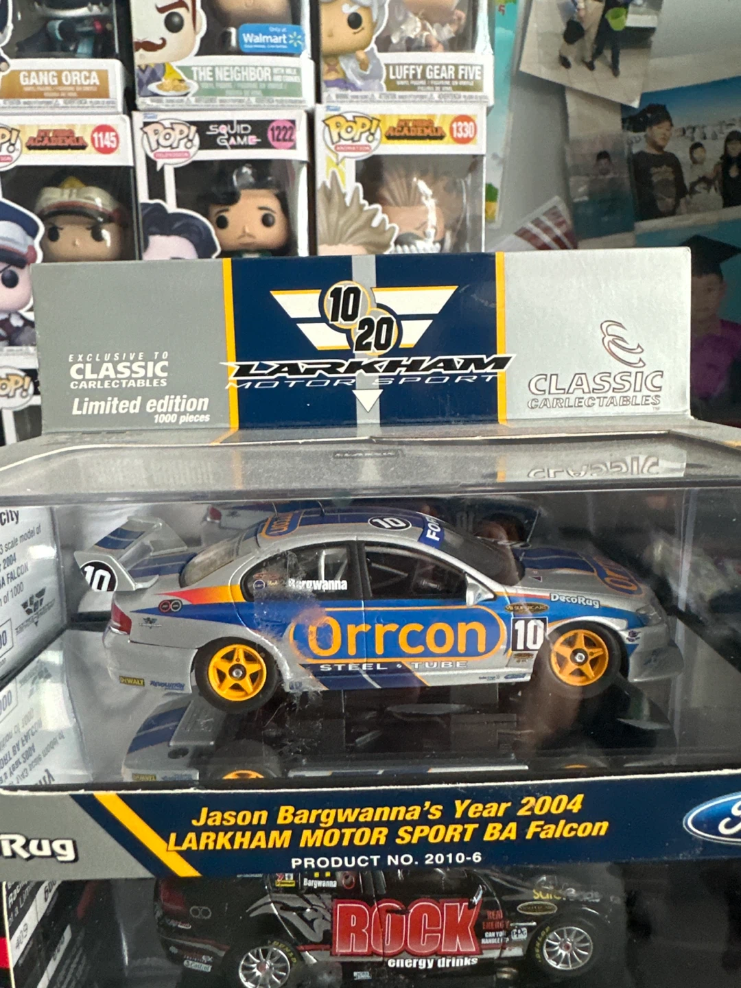 3 Die-Cast Race Cars - Falcon & Commodore Models - photo 2
