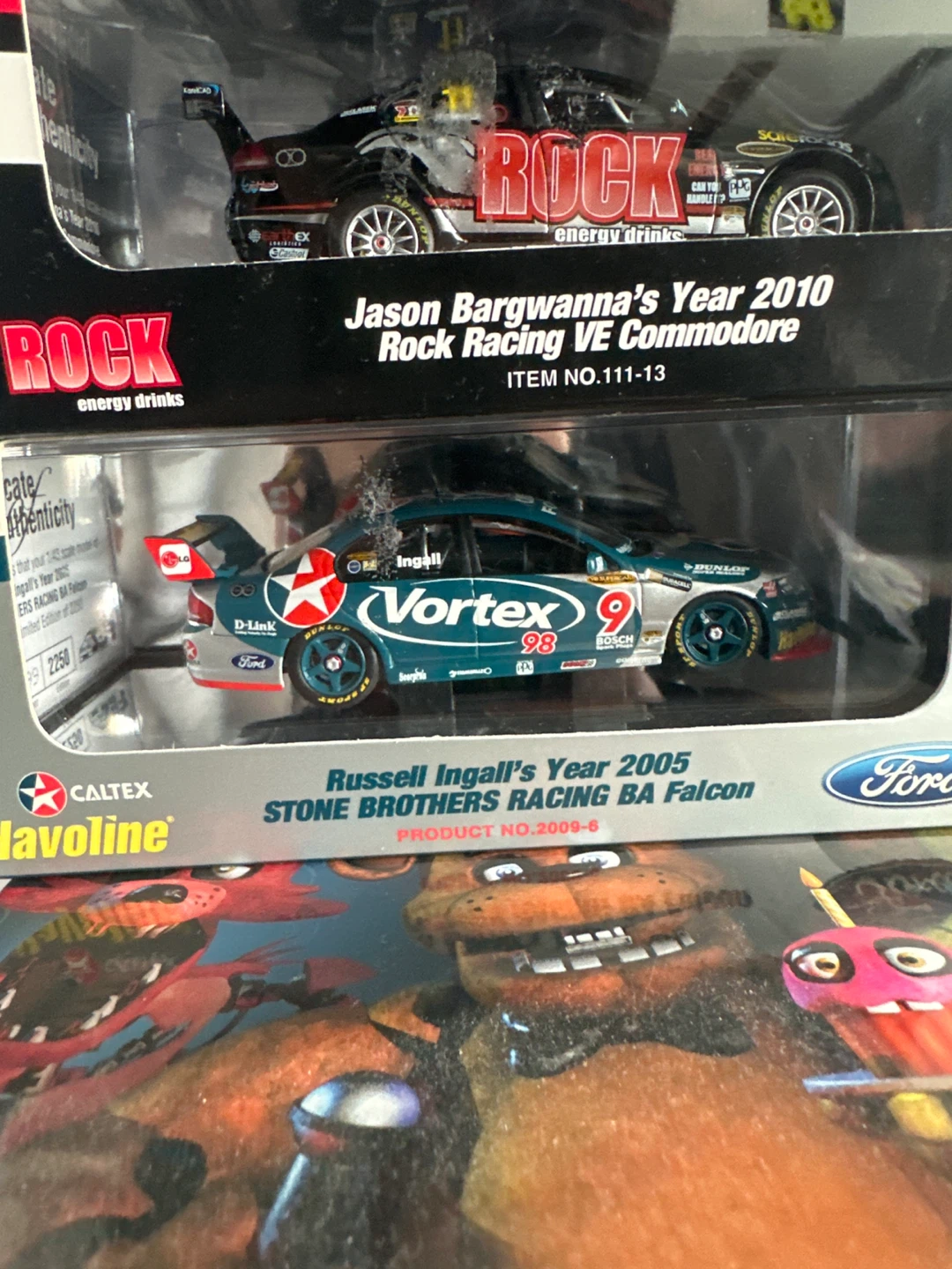 3 Die-Cast Race Cars - Falcon & Commodore Models - photo 4