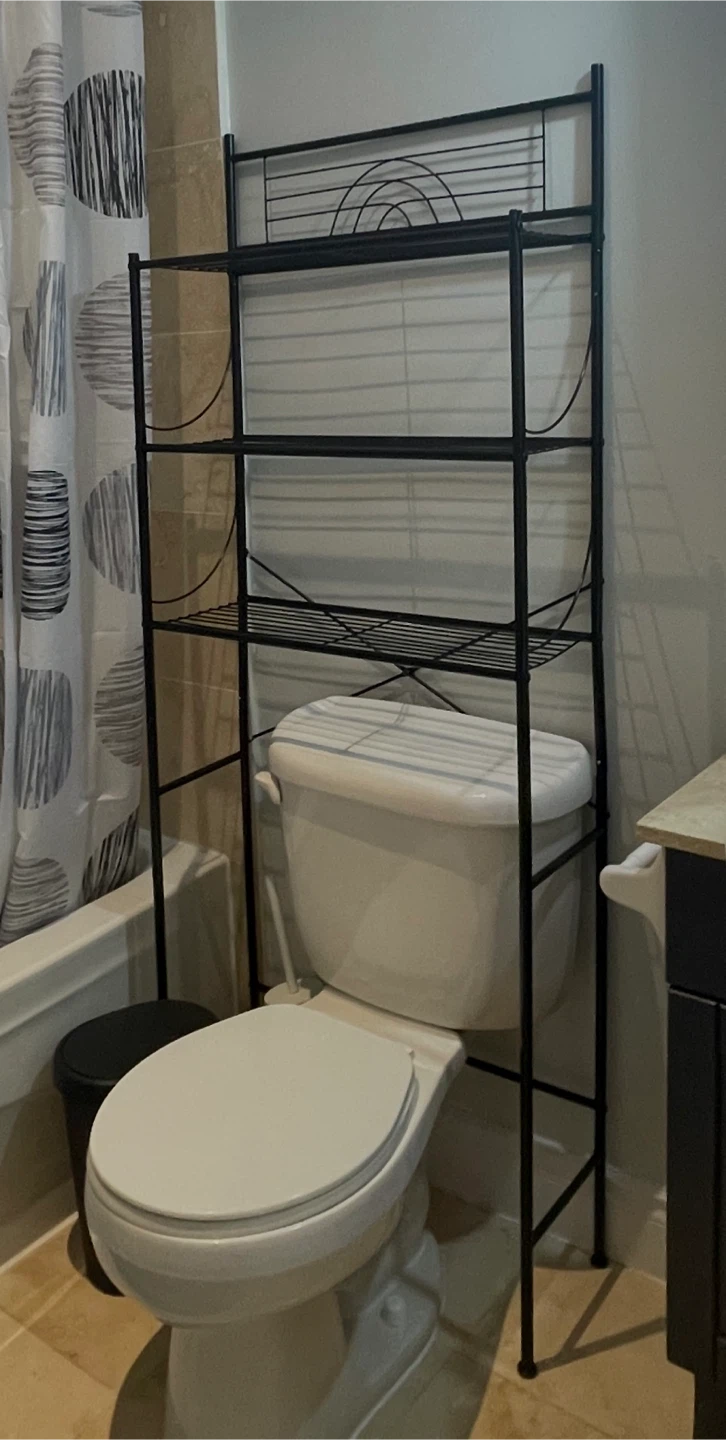 Over-The-Toilet Storage Rack, 3-Tier