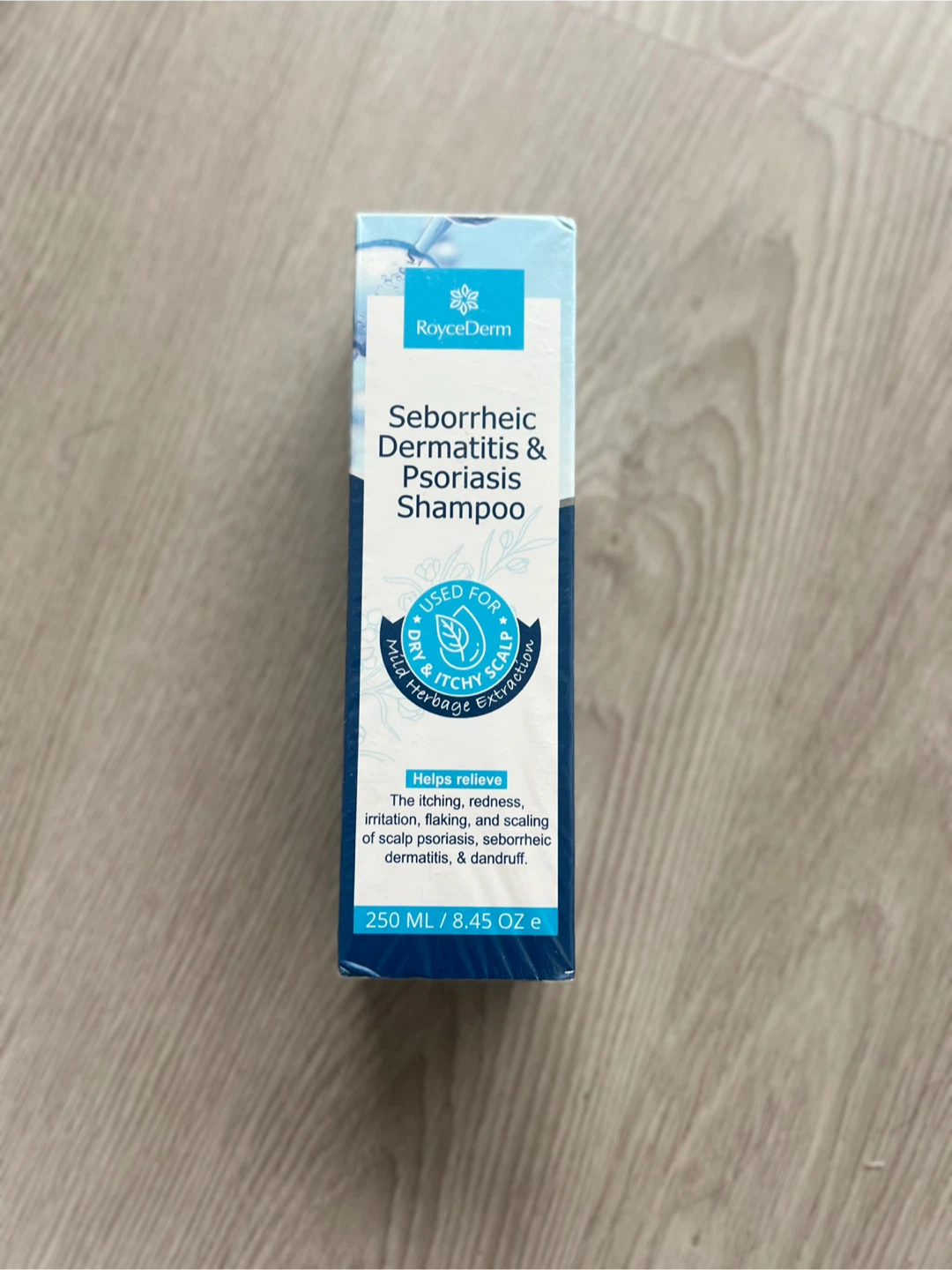 RoyceDerm Seborrheic Dermatitis & Psoriasis Shampoo 250 mL