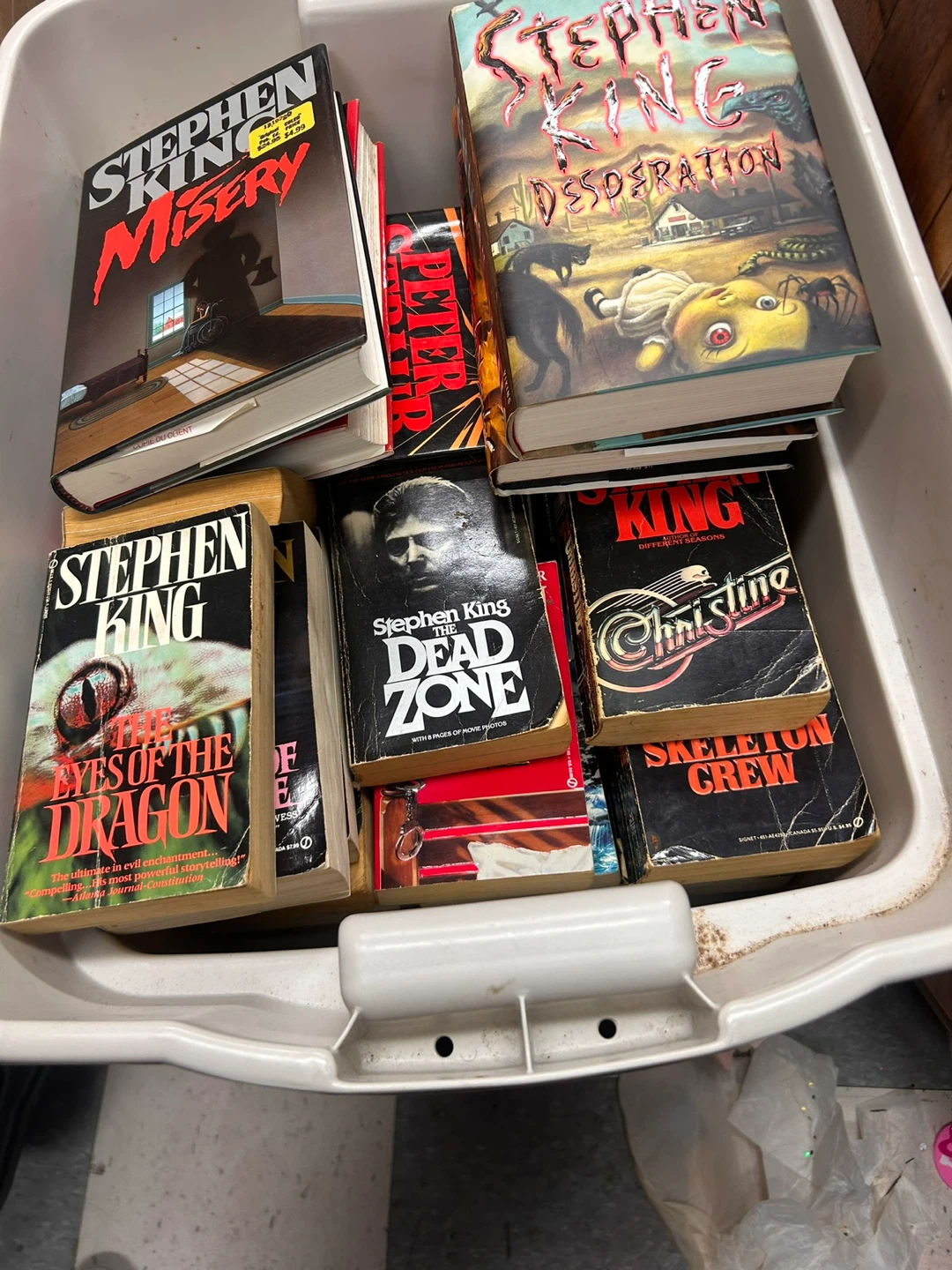 Tote of Stephan king books