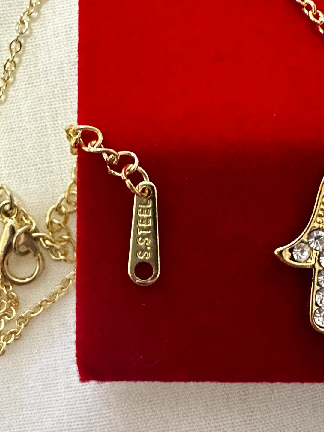 Hamsa Hand Necklace and Earring Set - photo 3