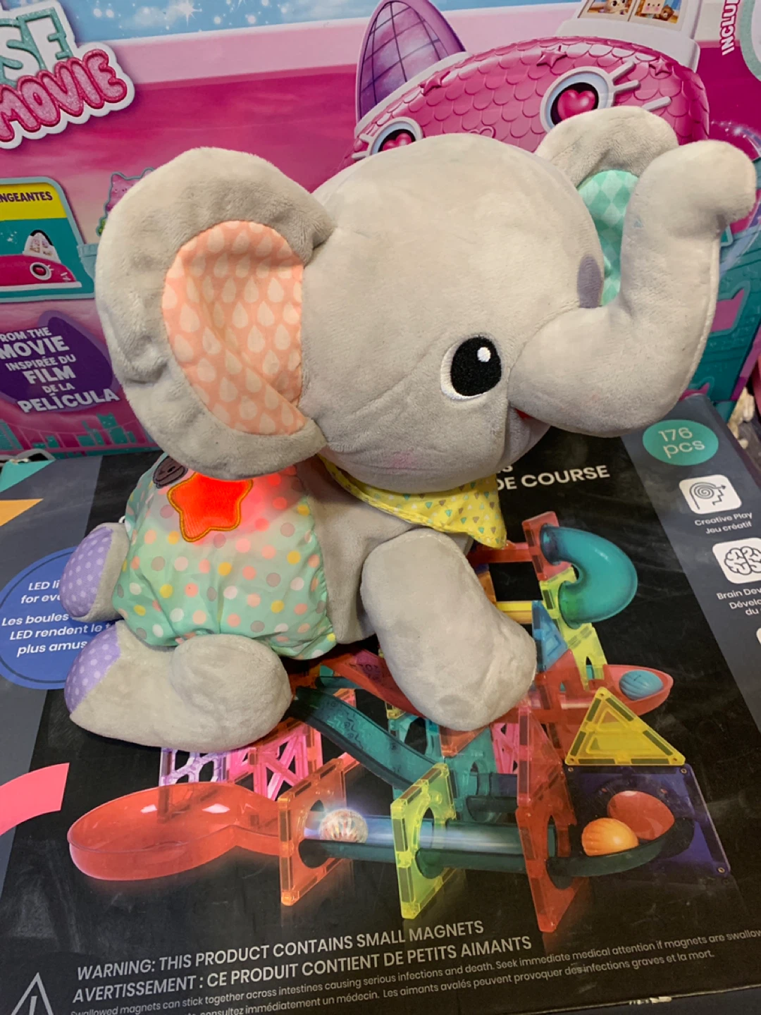 Learn Smart Stages Eleanor Elephant Plush Toy