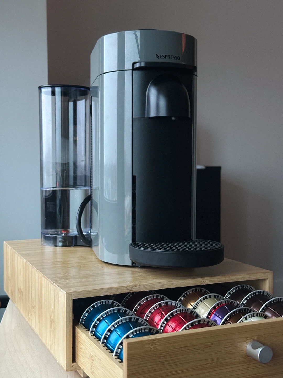 Nespresso VertuoPlus Coffee Machine - Grey