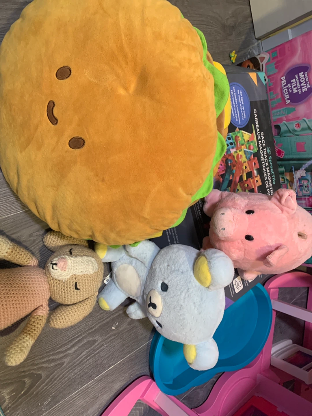 Plush Hamburger Pillow $5 each