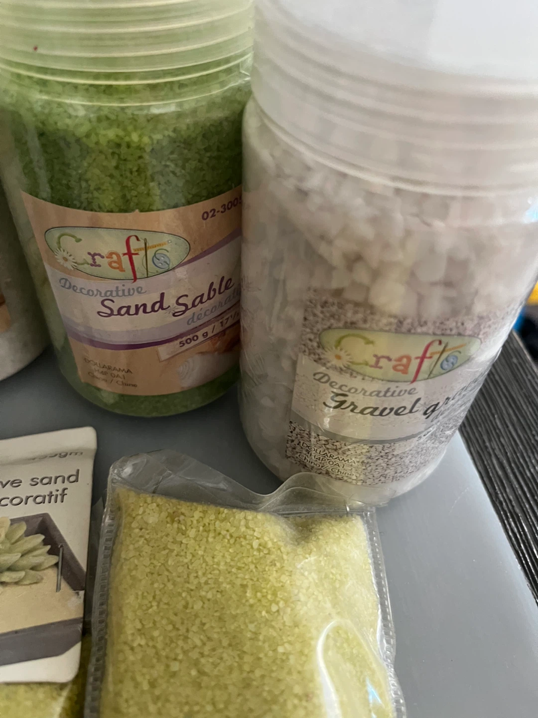 Craft Decorative Gravel & Sand Assortment - photo 3