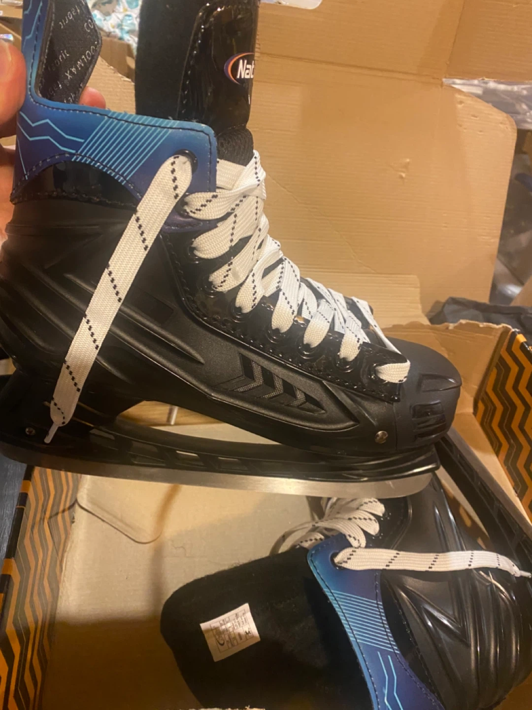 Nattork Ice Skates - Size 9 (Men's)