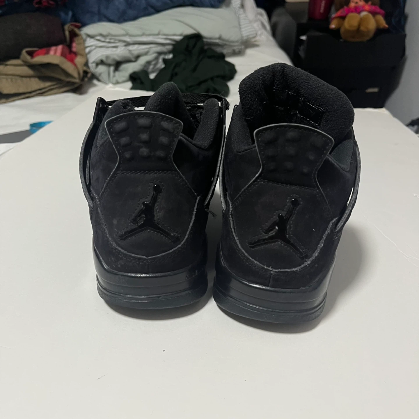 Air Jordan 4 "Black Cat" Men's Shoes Size 8 - photo 2