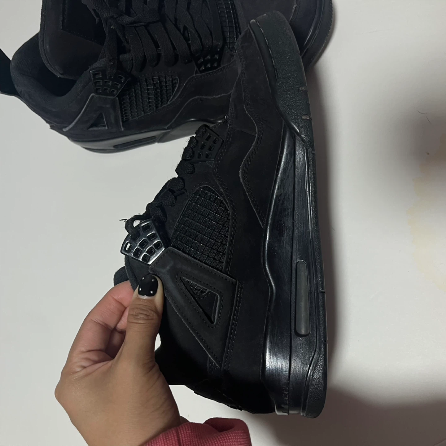 Air Jordan 4 "Black Cat" Men's Shoes Size 8 - photo 5