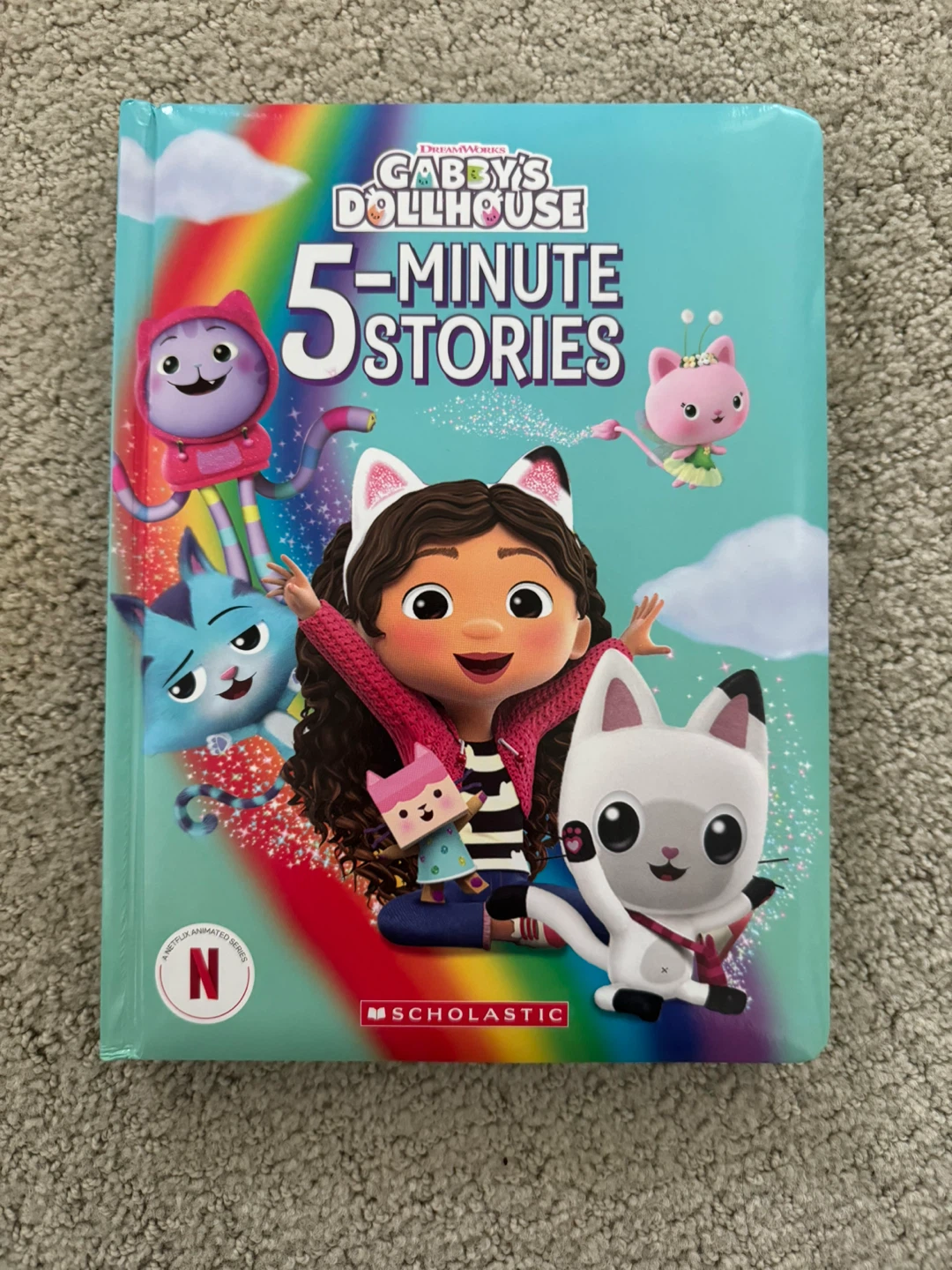 DreamWorks Gabby's Dollhouse 5-Minute Stories Book