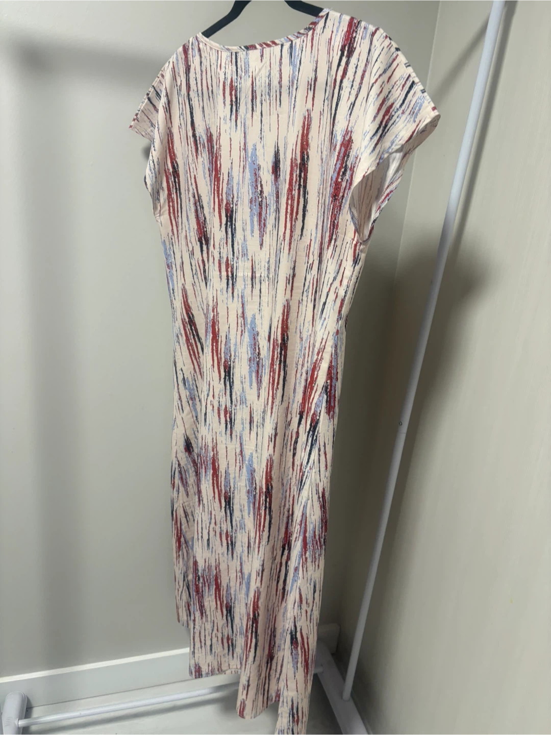Robe à poches avec imprimé abstrait - photo 4