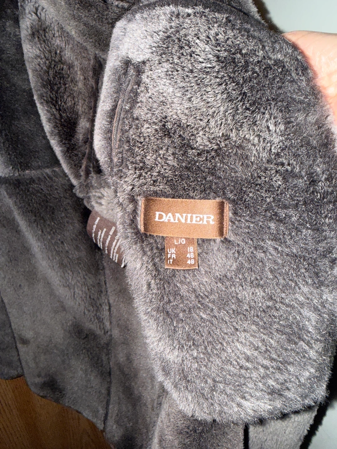 Daniere Men's Shearling Coat - photo 2