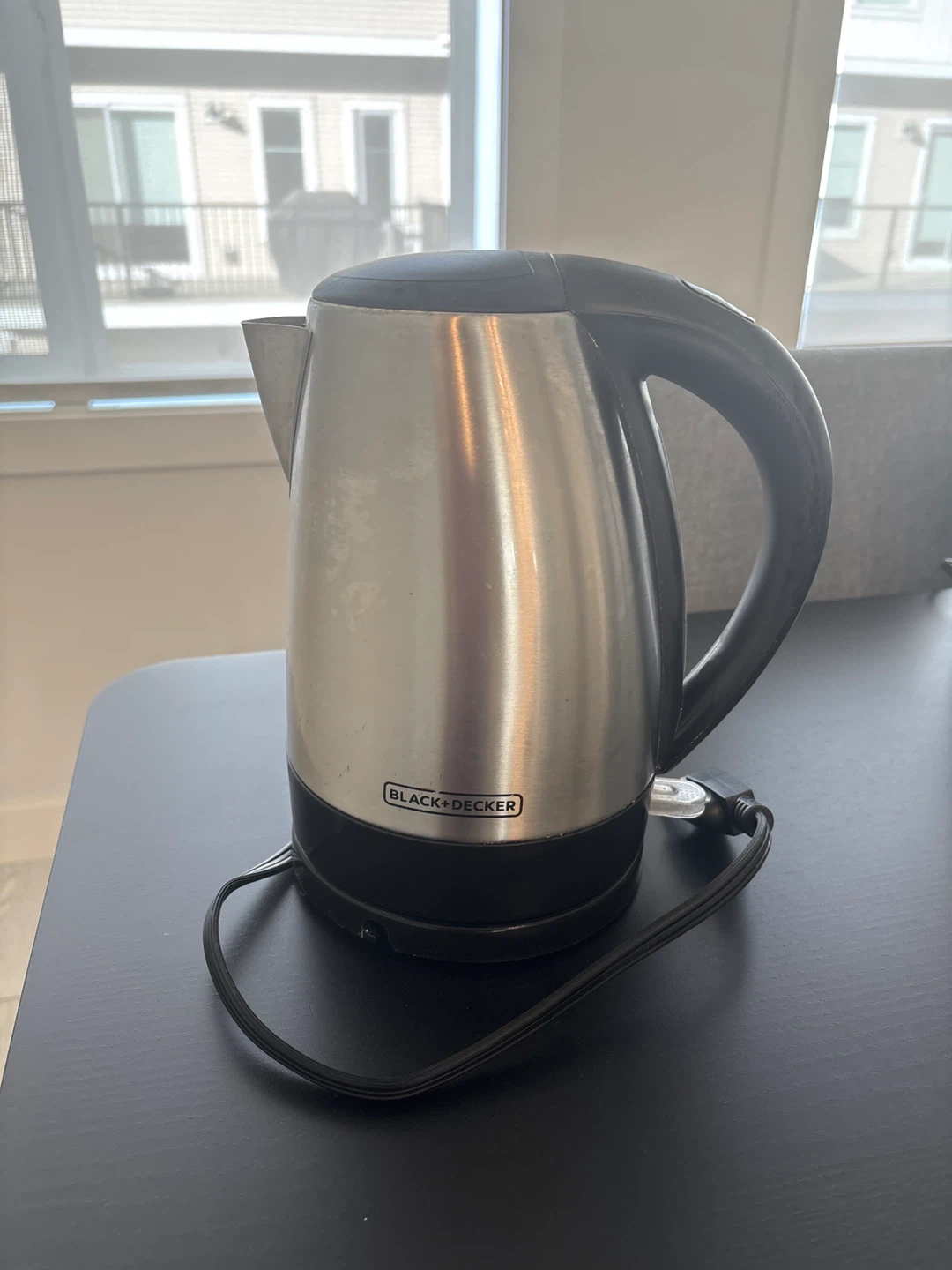 Free BLACK+DECKER Stainless Steel Electric Kettle