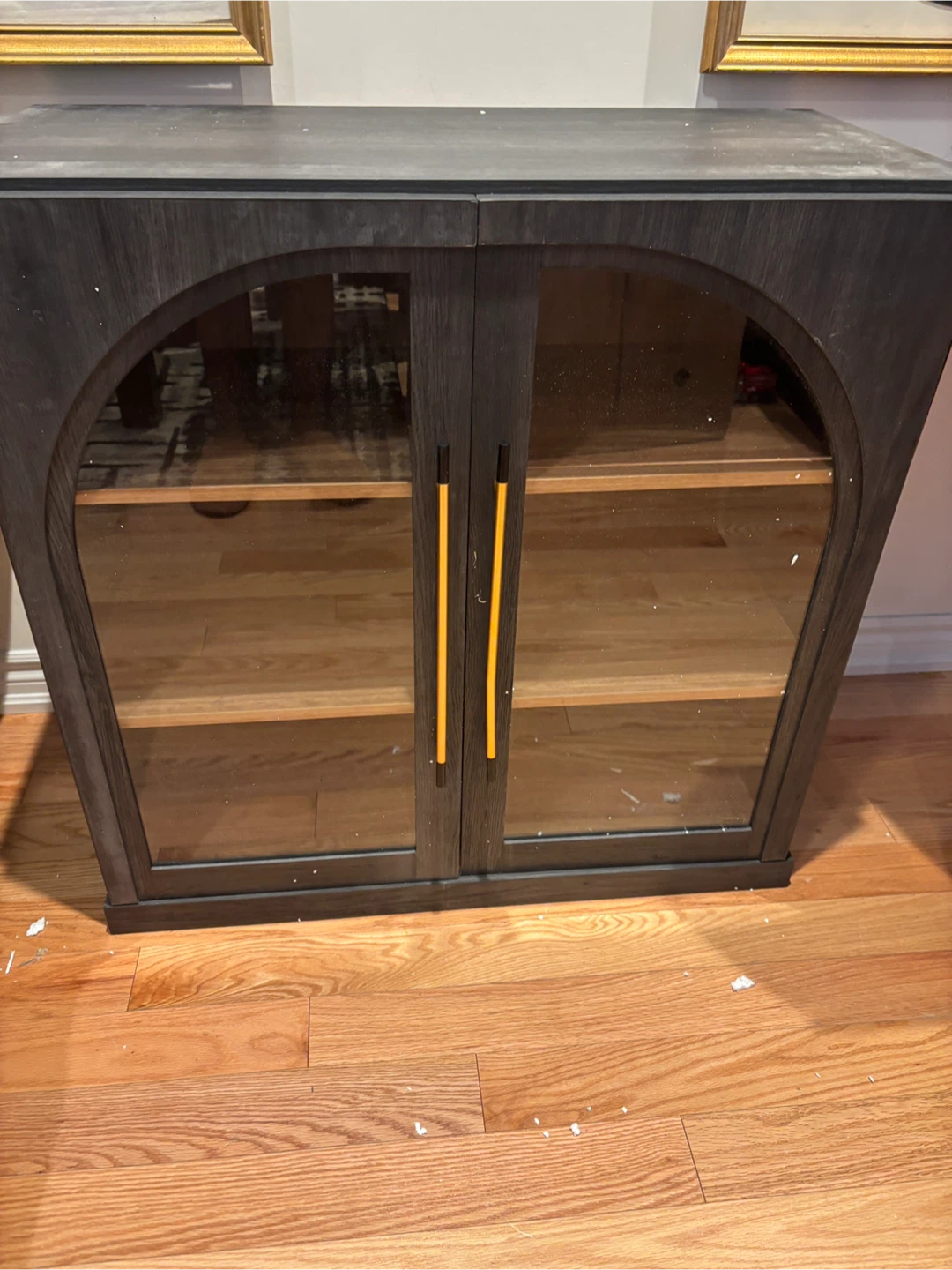 Modular Sideboard with Arched Glass Door and Adjustable Shelves - photo 3