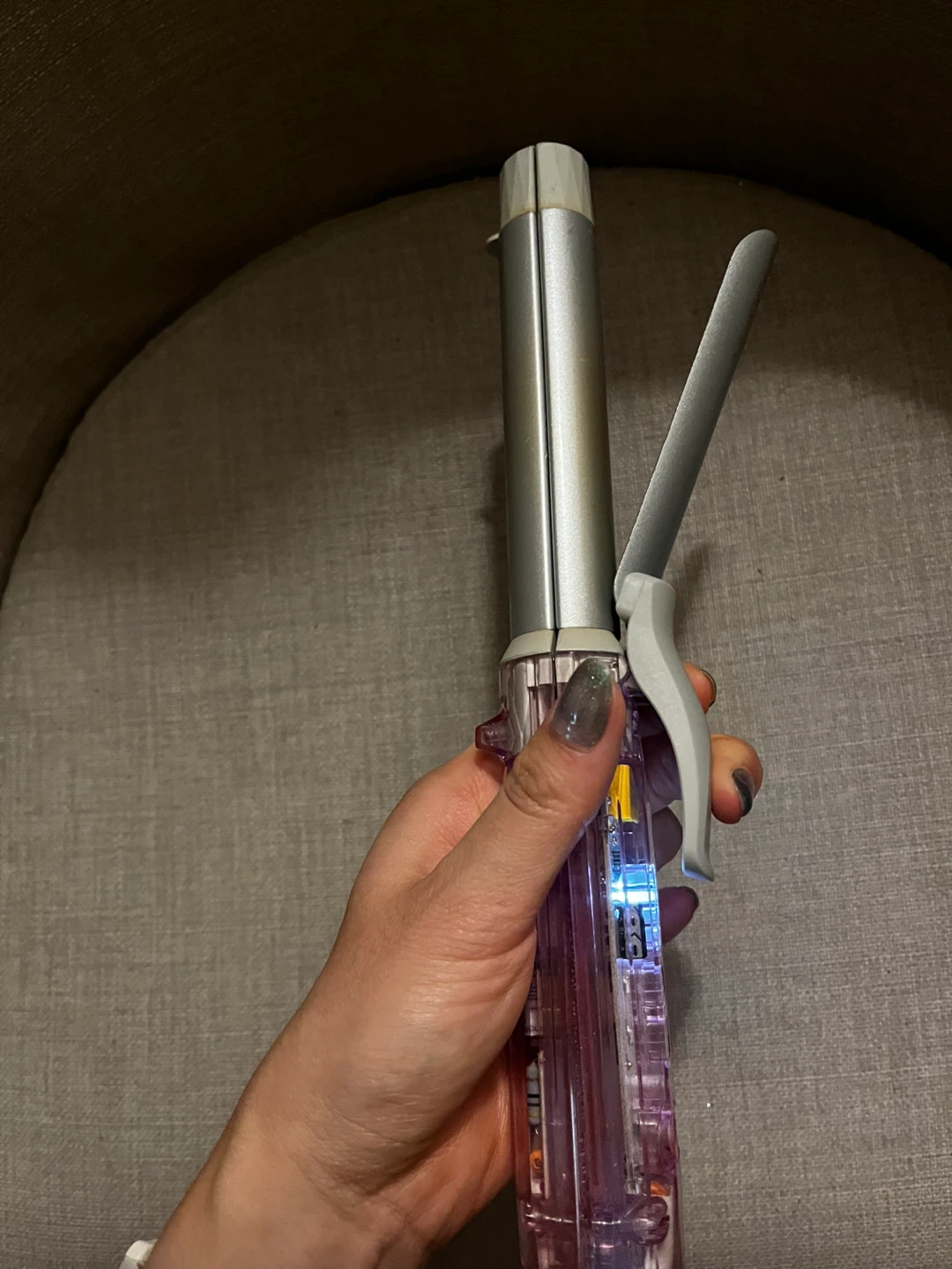 2-in-1 Hair Curling Iron/Straightener