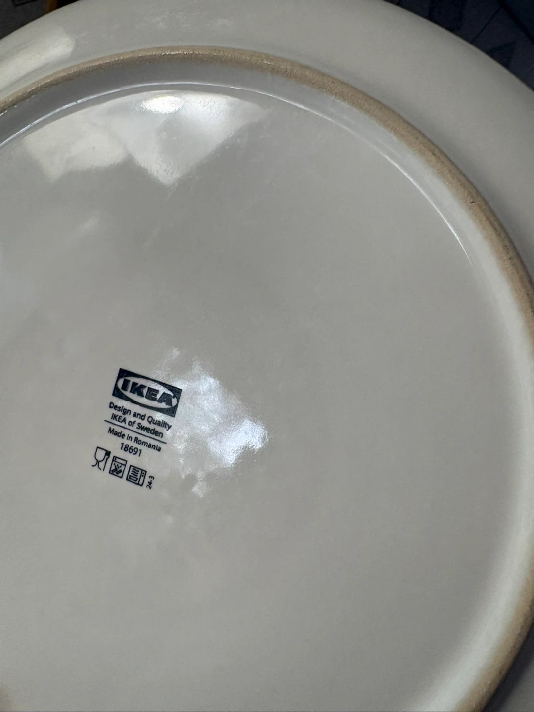 Set of 4 IKEA Pasta Bowls and 2 plates and glasses - photo 2