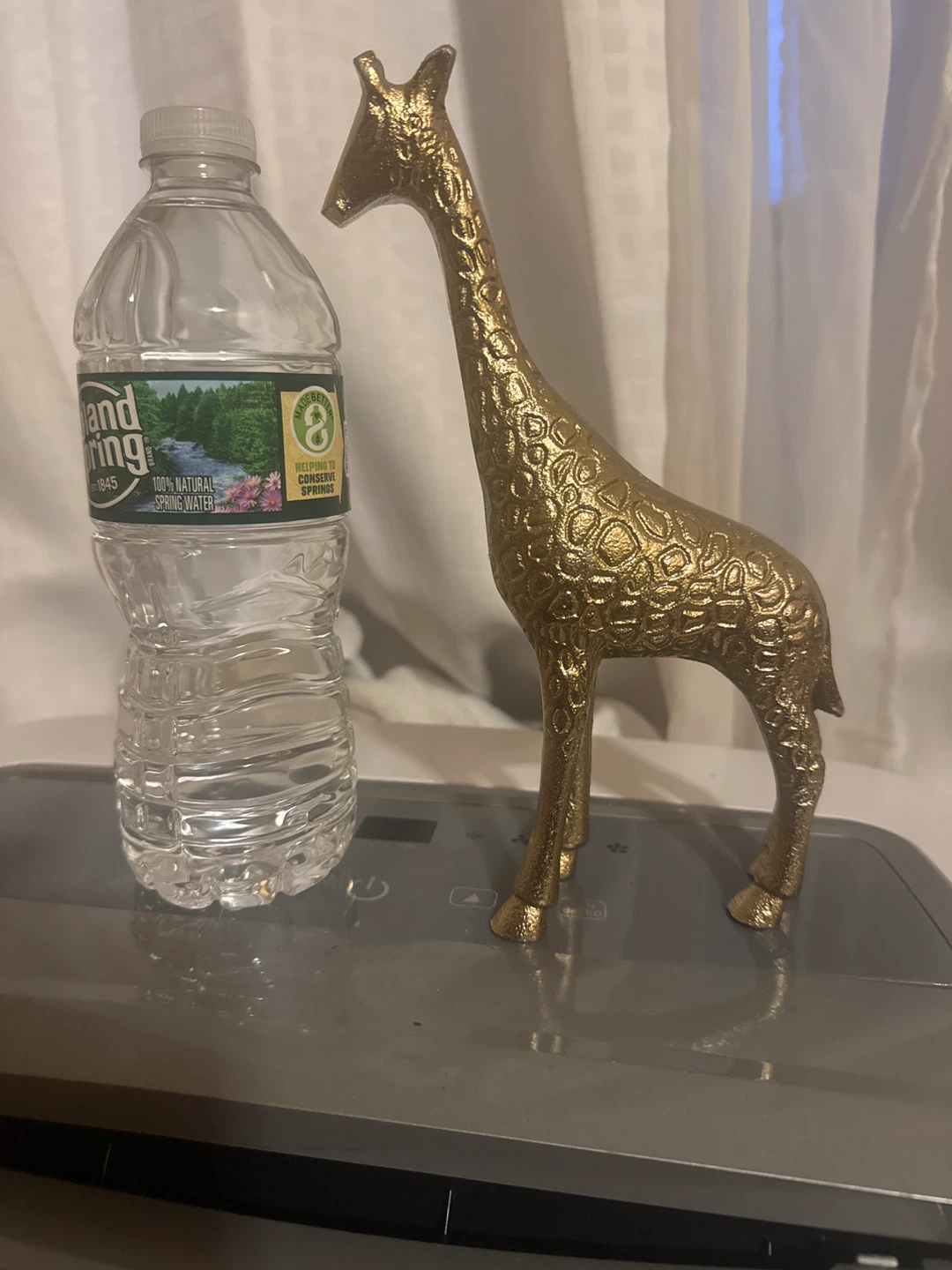 Gold Giraffe Figurine - photo 2
